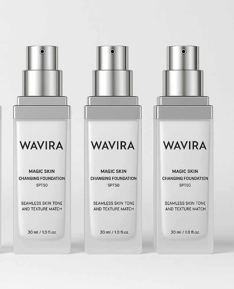 WAVIRA, fond de teint adaptatif