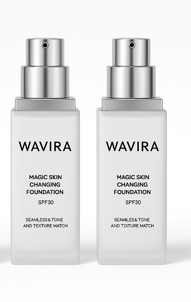 WAVIRA, fond de teint adaptatif