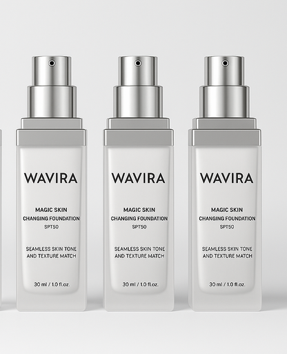 WAVIRA, fond de teint adaptatif